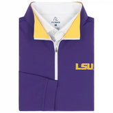 Solid Collegiate Q-Zip - LSU