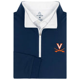 Solid Collegiate Q-Zip - UVA