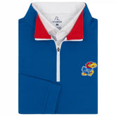 Solid Collegiate Q-Zip - Kansas