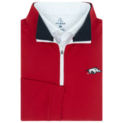 Solid Collegiate Q-Zip - Arkansas